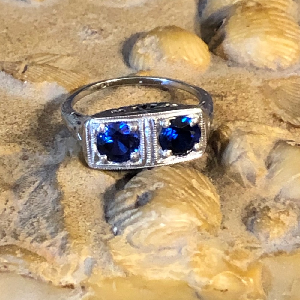 MEGA SALE! Antique 18k Gold Ring